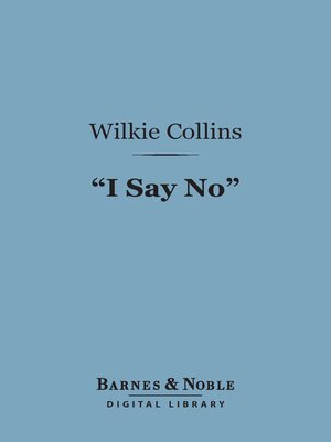 cover image of "I Say No" (Barnes & Noble Digital Library)